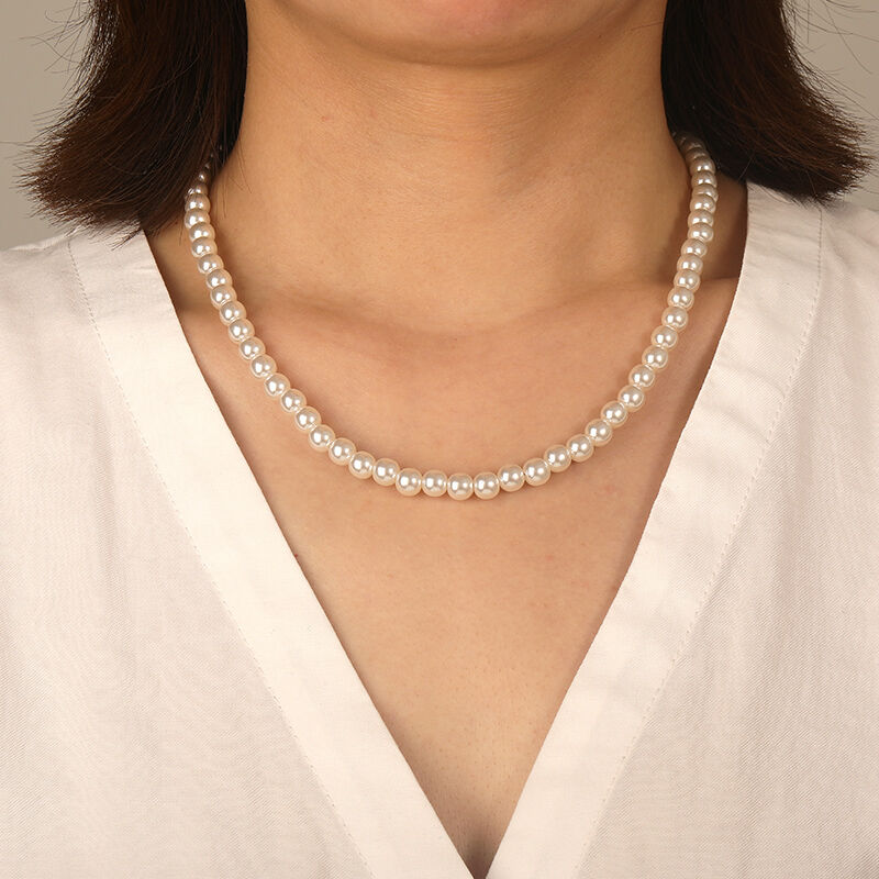 "Lunar Luster" 6.5-7.0mm Freshwater Pearl Strand Necklace