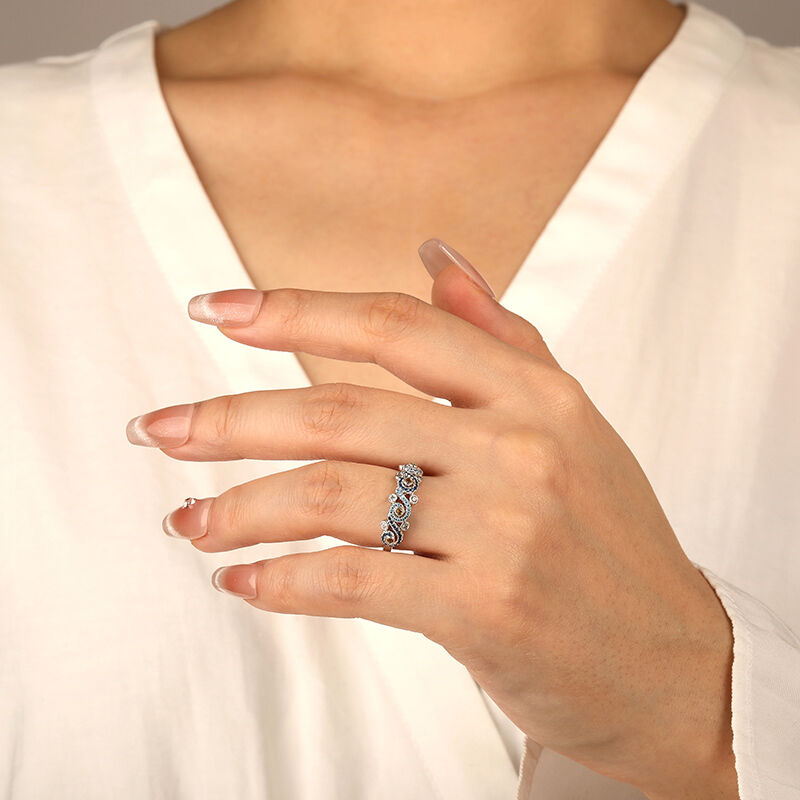 SHE·SAID·YES "Pure Night" Classic Wedding Ring
