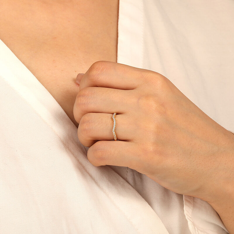 "Destined Duo" Classic Wedding Ring