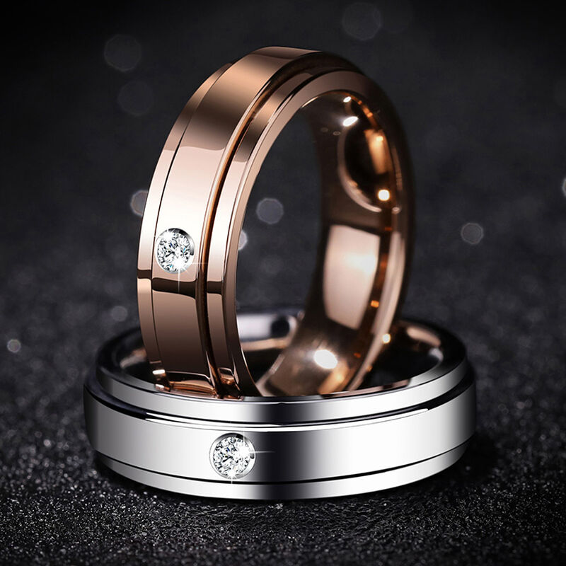 "Chosen One" 6mm Tungsten Carbide Men's Wedding Ring