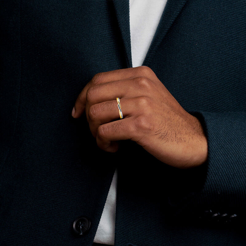 "Always You & Me" Men's Wedding Band