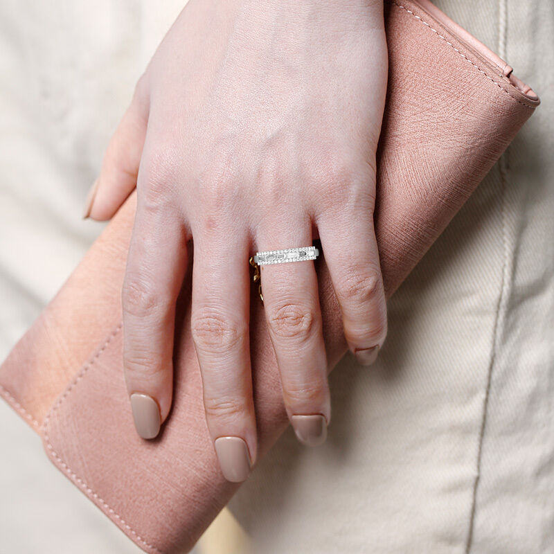 "The Best Memories" Stackable Wedding Ring
