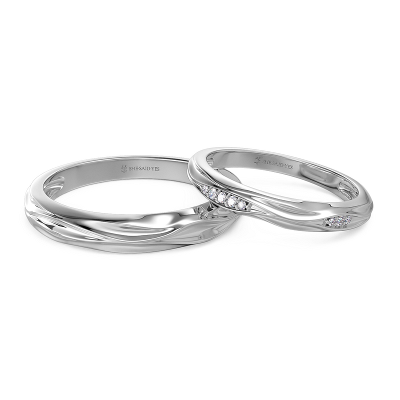 "The Ripples in My Heart" Men's Wedding Band