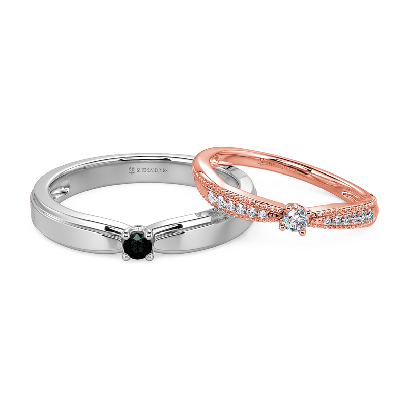 "Love Never Fades" Classic Wedding Band
